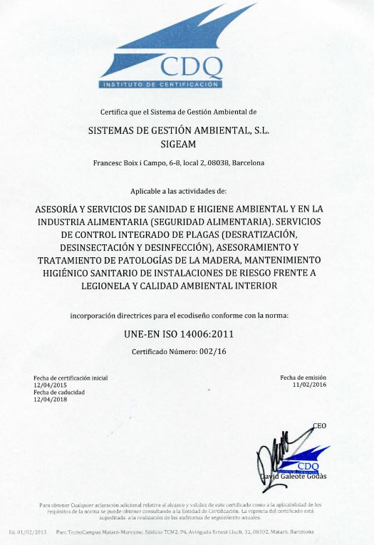 Norma UNE-EN ISO 14006:2011 Incorporación del&nbsp;Ecodiseño